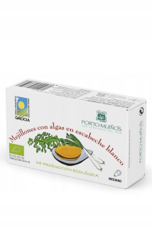 Mušle s Wakame Argae Marinované Bio 120 g