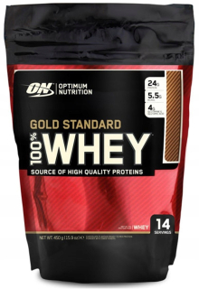 Proteín -  Optimálna výživová srvátka Gold 450 g proteínu proteínu