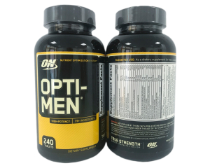 Optimálne opti-pánske 240 vitamíny pre Mezczyzn USA