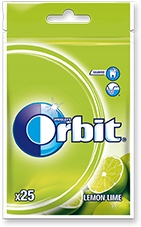 Orbit Gumový Lemon vápno Kabelka 11ks x 35g