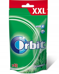 Orbit Gumový spearmint kabelka XXL 15 ks