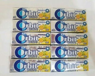 Orbit Gum Biele Fruit New 30 ks