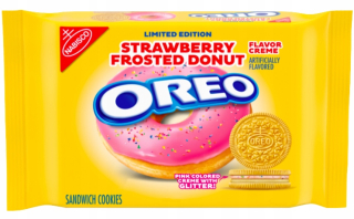 Oreo Strawberry Frosted Donut USA