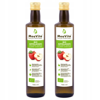 Organické jablko ocot zakázané 2x500ml