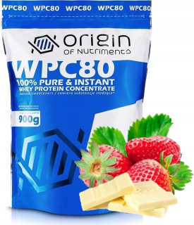 Proteín - ORIGIN WPC80 900g PROTEÍNOVÝ KONCENTRÁT WPC
