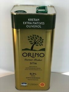 Olivový olej - ORINO OLIVE OIL 5L HUILE D'OLIVE GROP