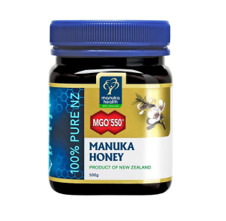 Originál Honey Manuka Health 550+ MgO 500G + ZADARMO