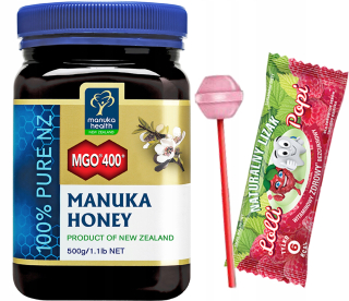 ORIGINÁLNY MANUKA HONEY MGO 400+ 500g ZADARMO