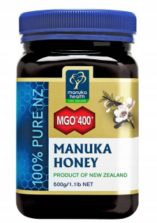 ORIGINÁLNY MANUKA HONEY MGO 400+ (dokonca až 608,1 mg
