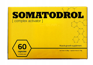Testosterón - Originálne saodrol 60kaps. Hit 9kg + HGH!