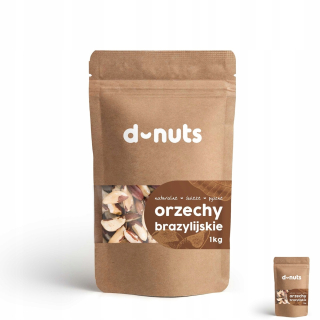 Orechy - Brazílske orechy 100% PREMIUM 1kg čerstvé D-orechy