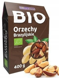 Orechy - Brazílske orechy 400 g Bio - NaturaVena