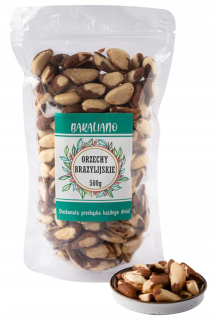 Orechy - BRAZÍLSKE ORECHY 500g CHUTNÉ! VYSOKÁ KVALITA!