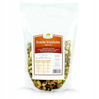 Orechy - Brazílske oriešky - VEĽKÉ, CHUTNÉ - selén 1 kg