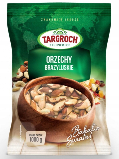 Orechy - Brazílske orechy Prírodné 1kg Targroch