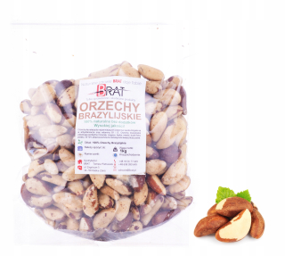 Orechy - Brazílske orechy Prírodné 1kg Pretlak