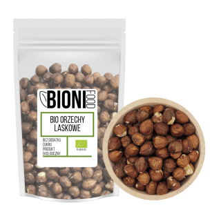 Orechy - Lieskové orechy 1kg bio ekologické - Bioni potraviny