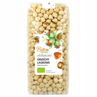 Orechy - Lieskové orechy BLANCHED BATOM 1KG BIO