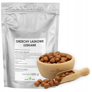 Lieskové orechy hacknuené čerstvé prírodné 1kg