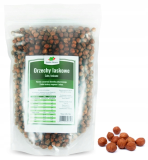 Orechy - Lieskové orechy Slúzené Horčík draslík 1KG čerstvé