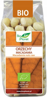 Orechy - Nuts Macadamia Bio 200 g - Bio Planet Bio lietadlo