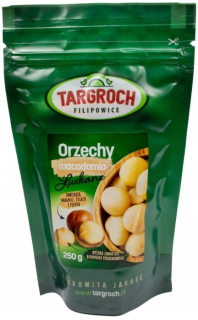 Orechy - MACADAMIA NUTS MACADAMIA 250g - CHUTNÁ PRÉMIUM!