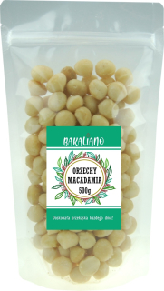 Orechy - MACADAMIA NUTS MACADAMIA 500g - CHUTNÁ PRÉMIUM!