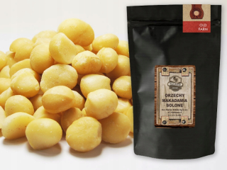 Orechy - Makadamia NUTS 200 g jemné solené makadamsko