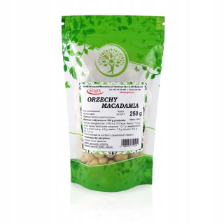 Orechy - MACADAMIA ORECHY 250 g MACADAMIA AGNEX