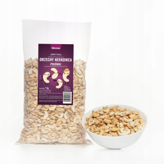 Orechy - Kešové orechy 1 kg moreso polovice