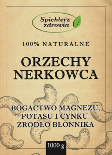 Orechy - Kešová matica 1kg čerstvé z plantáže + zadarmo 8 PLN