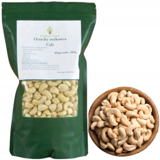Orechy - Prírodné kešu NUTS 500G (0,5 kg)