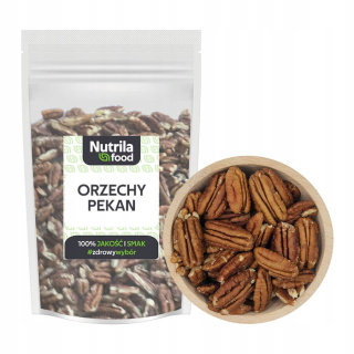 Orechy - Nuts Pekan 500g Pecan - Nutrilové jedlo