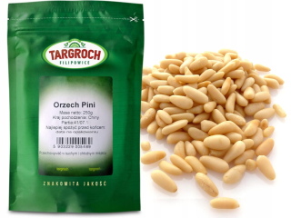 Orechy - Pini orechy, 250g borovica - snack, arašidy