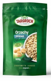 Orechy - Prírodné borovicové orechy 500 g Targro
