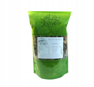 Sušené ovocie - Orechy ostrelené 1 kg poľskej kvalite ecobi