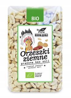 Pečené arašidy bez soli bio 350 g
