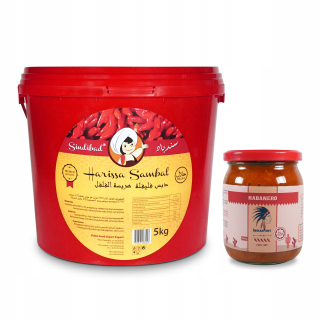 Hariss Sambalová vzorka 5 kg + habanero 500 g