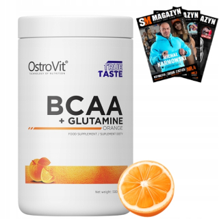 Aminokyseliny - Ostravit BCAA + glutamín 500g glutamín aminokyseliny