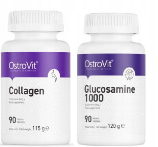 Ochrana kĺbov -  OSTROVIT GLUCOSAMINE 1000 90 tab + KOLAGÉN 90 tab