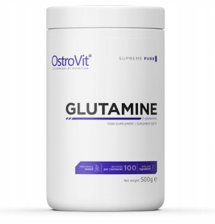 Aminokyseliny - OSTROVIT Glutamín 500g Čistý (čistý)
