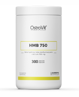 HMB - Ostravit HMB 750, 300 čiapky. Hmotnosť bez tuku!