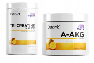 Kreatín - Ostravit t.c.m. 500g + AAKG A-AKG 200G Pevnosť čerpadla