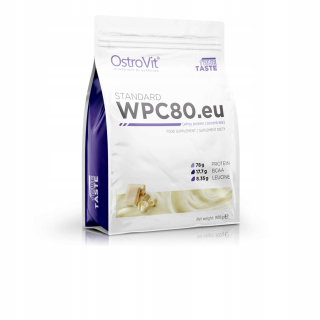 Proteín -  Ostrovit WPC80.eu 900g Whey Whree Biely čokoládový proteín