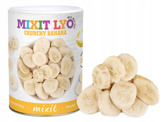 Sušené ovocie - LOOPHILIZOVANÝ OVOJENÝ BANANA 130G MIXIT