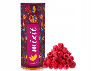 Sušené ovocie - Koofilizované ovocie Raspberry 140g mixit