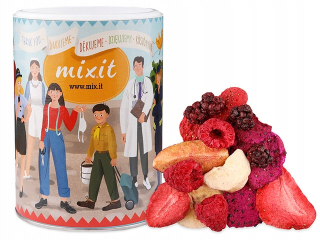 Sušené ovocie - Koofilizované ovocie milujú 70 g mix mixit