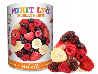 Sušené ovocie - Ovocie lyofilizované jahody Raspberry malý mix 70g