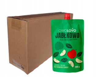 Owolovo Apple Apple Mousse 200g x 16ks