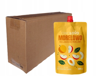 Owolovo Mus Apple - marhuľ 200g x 16ks